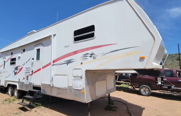 2006 Forest River Sierra Sport F37SP 5th Wheel Toy Hauler – PRICE REDUCED!! $26,500.00